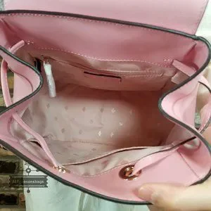 AUTHENTIC Kate Spade Lizzie Saffiano Leather Medium Flap Backpack CARNATION PINK kate spade | Bags | Authentic Kate Spade Lizzie Saffiano  main image 3